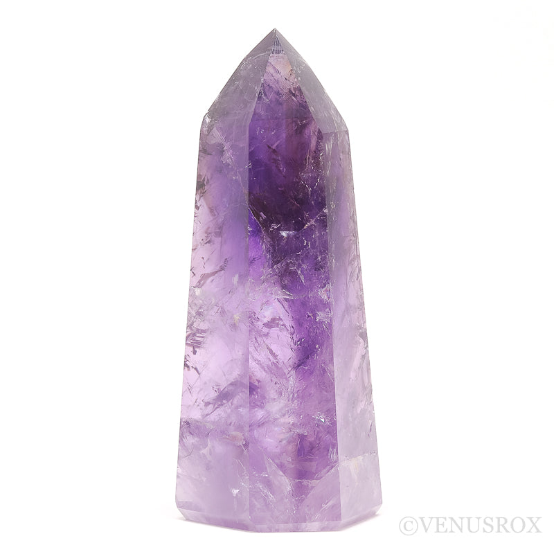 Amethyst Phantom Polished Point from Brazil | Venusrox