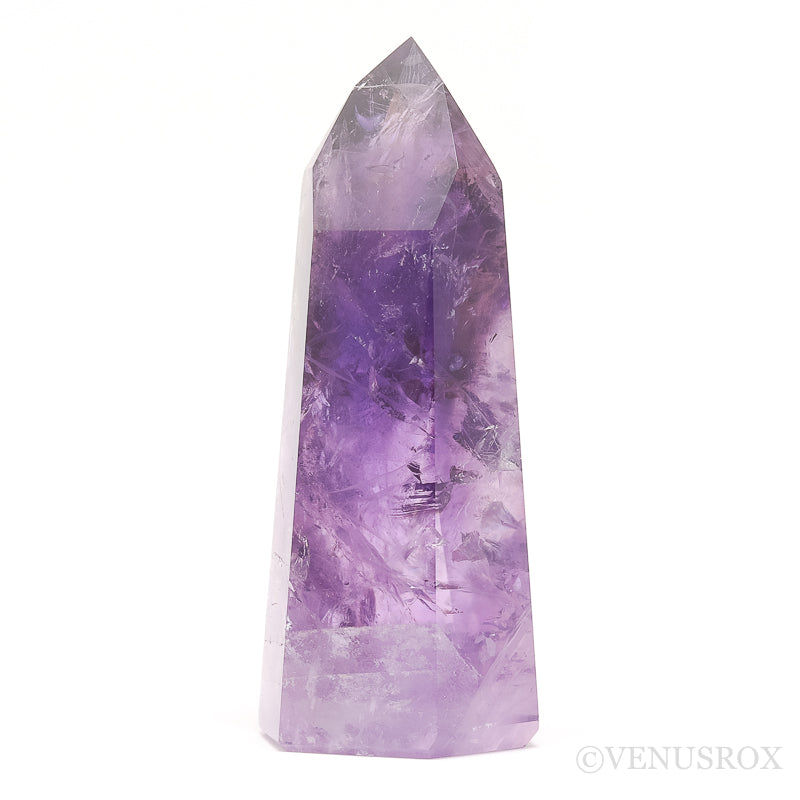 Amethyst Phantom Polished Point from Brazil | Venusrox