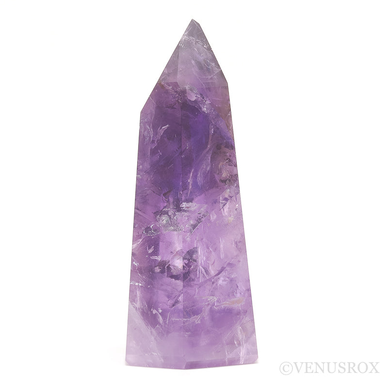 Amethyst Phantom Polished Point from Brazil | Venusrox