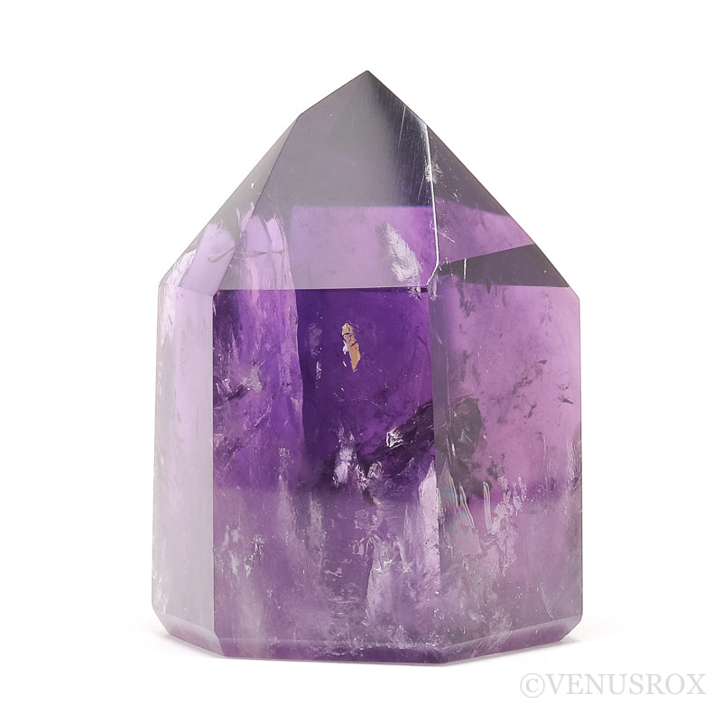 Amethyst Phantom Polished Point from Brazil | Venusrox