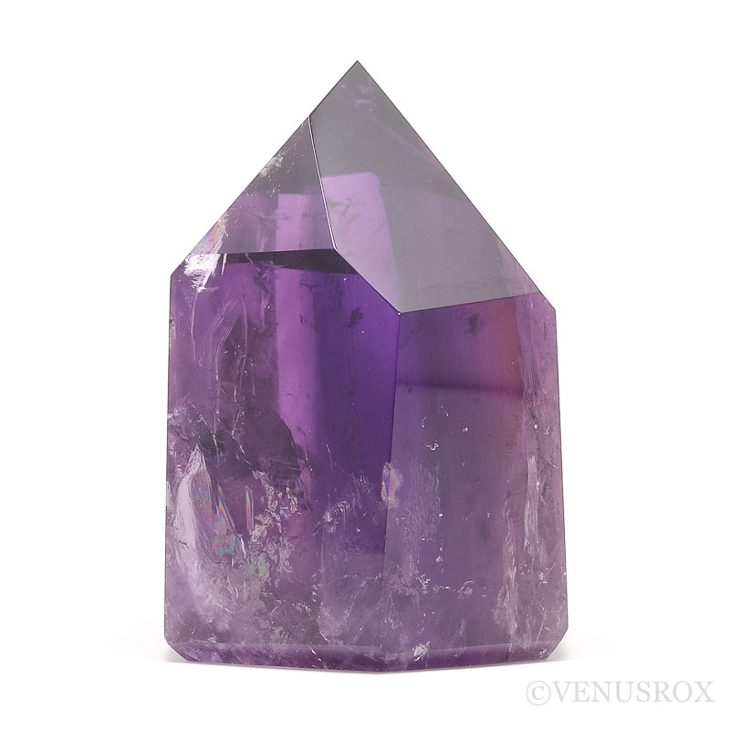 Amethyst Phantom Polished Point from Brazil | Venusrox