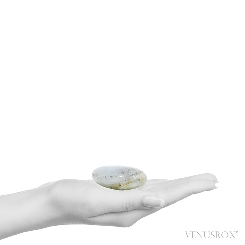 Blue Andean Opal Polished Crystal from the Acari Mine, Caraveli Province, Arequipa Department, Peru | Venusrox