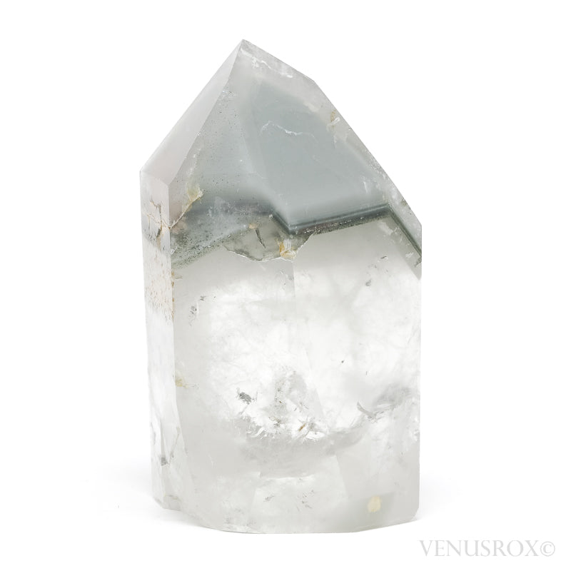 Chlorite Phantom Quartz Polished/Natural Point from Brazil | Venusrox