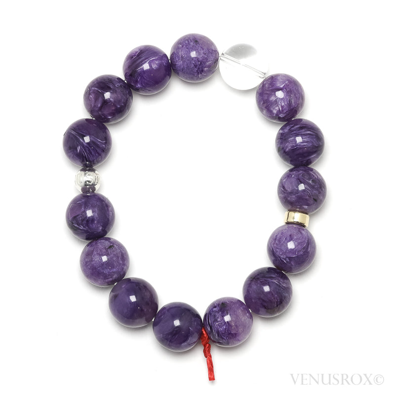 Charoite Bracelet from Murun Massif, Chara River Area, Russia | Venusrox