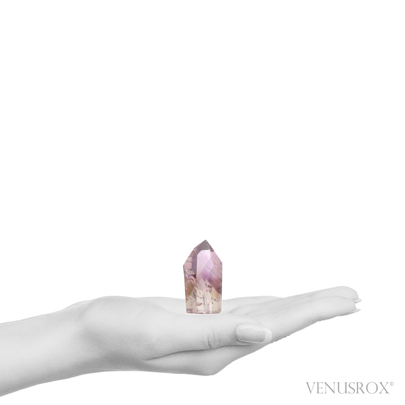 Amethyst Phantom Polished Point from the Quixaba Mine, Bahia, Brazil | Venusrox