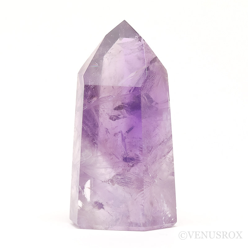 Amethyst Phantom Polished Point from the Quixaba Mine, Bahia, Brazil | Venusrox