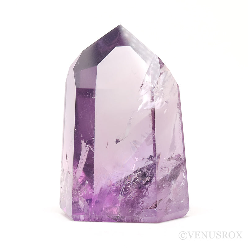 Amethyst Phantom Polished Point from the Quixaba Mine, Bahia, Brazil | Venusrox