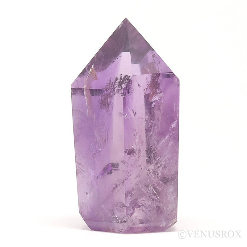 Amethyst Phantom Polished Point from Brazil | Venusrox