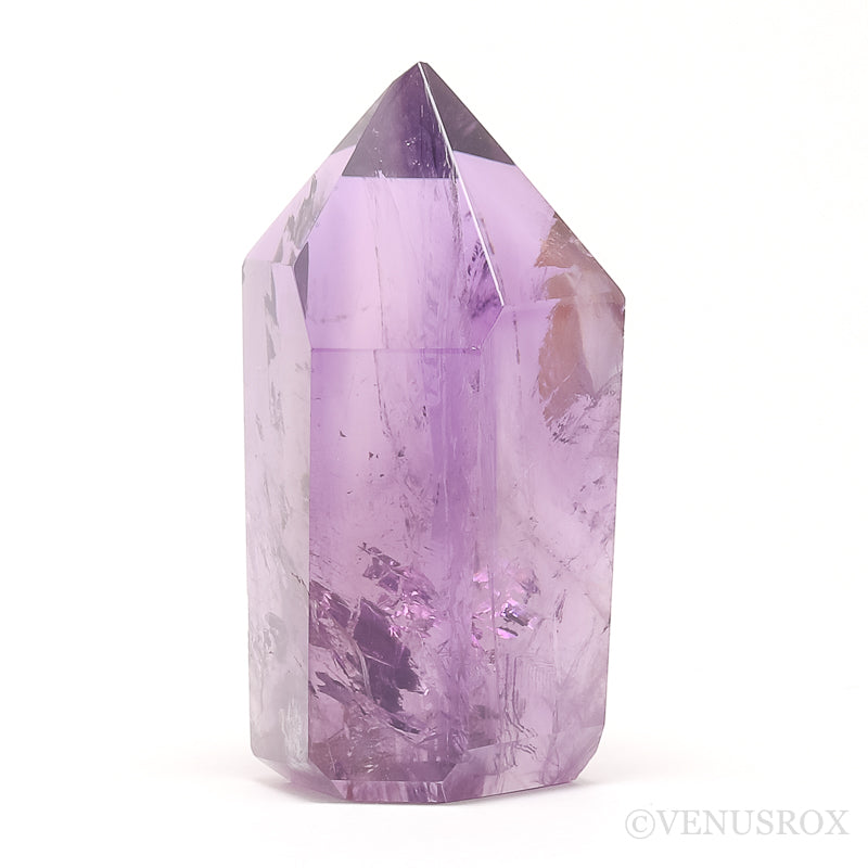 Amethyst Phantom Polished Point from Brazil | Venusrox