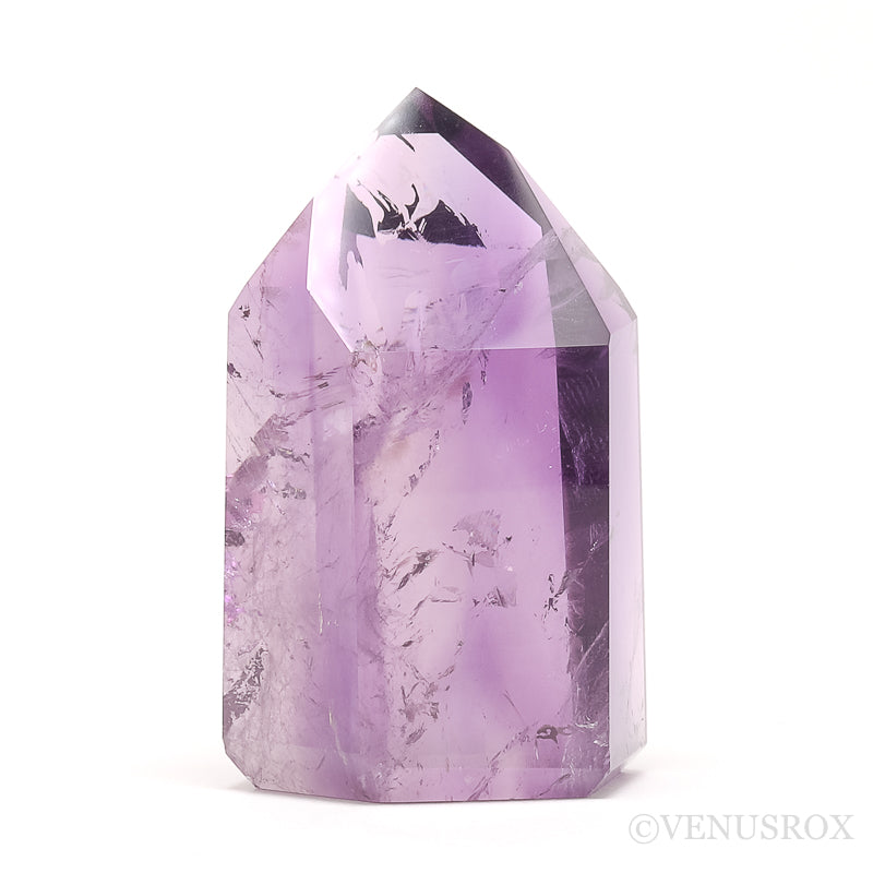 Amethyst Phantom Polished Point from Brazil | Venusrox
