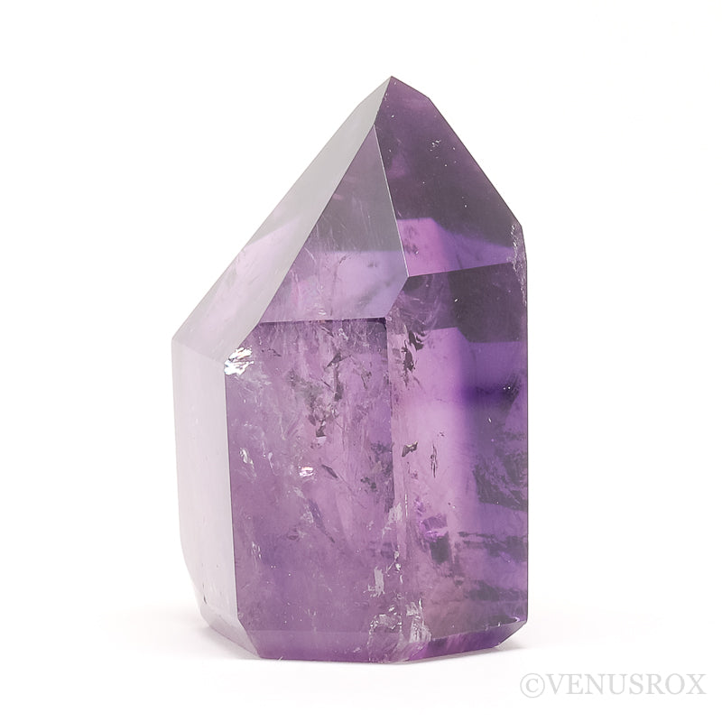 Amethyst Phantom Polished Point from Brazil | Venusrox
