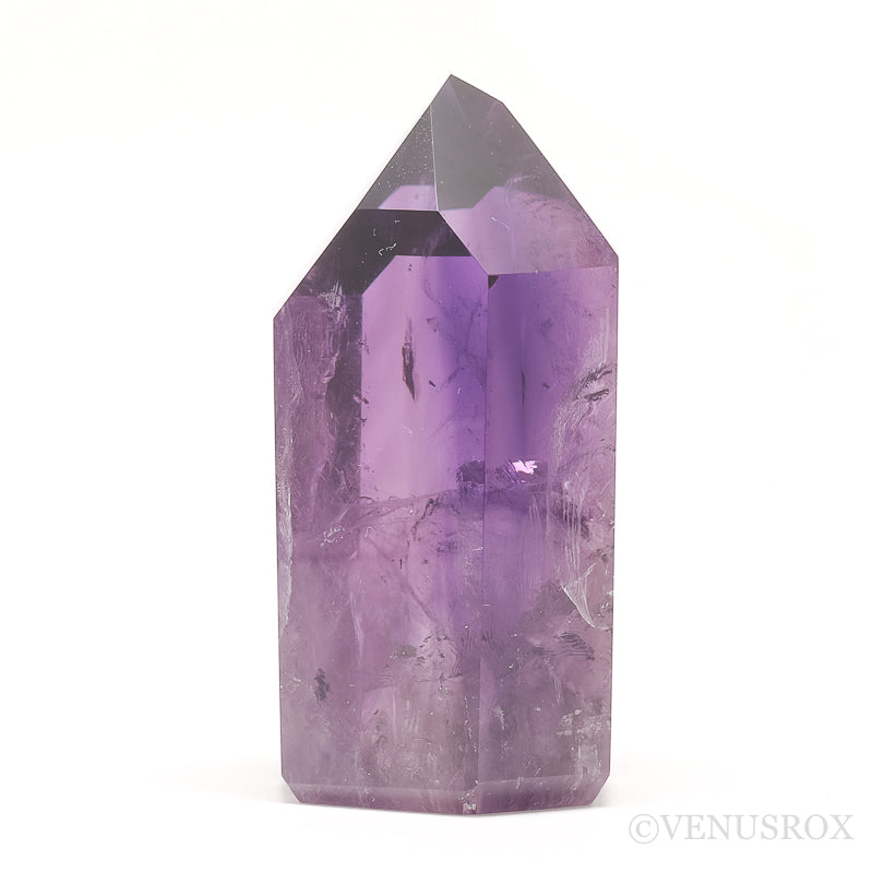 Amethyst Phantom Polished Point from Brazil | Venusrox