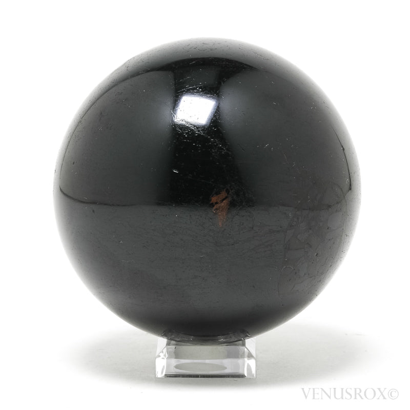 Black Tourmaline Polished Sphere from Madagascar | Venusrox
