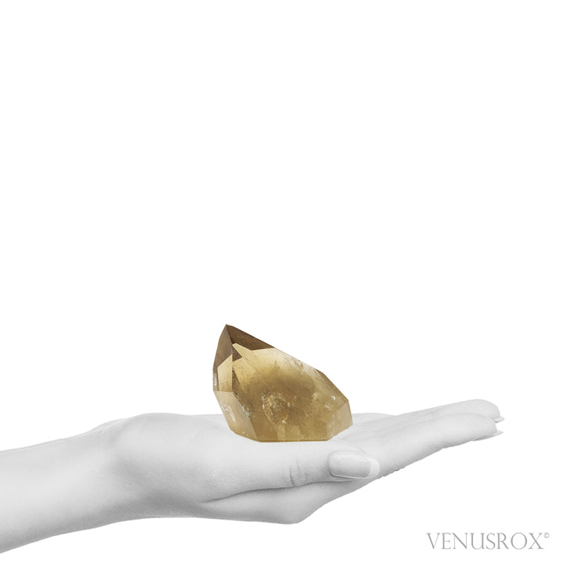 Natural Citrine Polished Point from Brazil | Venusrox