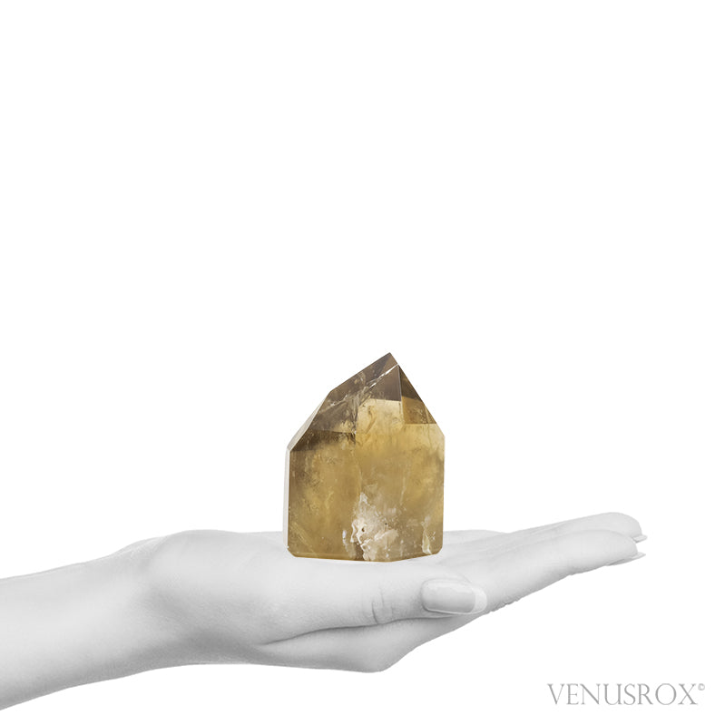 Natural Citrine Polished Point from Brazil | Venusrox