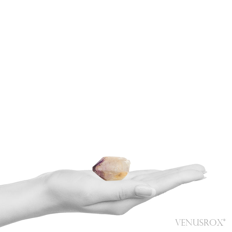 Amethyst Phantom Polished/Natural Point from Cristalina, Goiás, Brazil | Venusrox