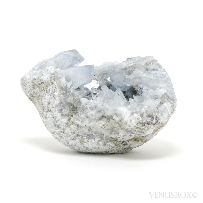Blue Celestite Natural Cluster from Madagascar | Venusrox