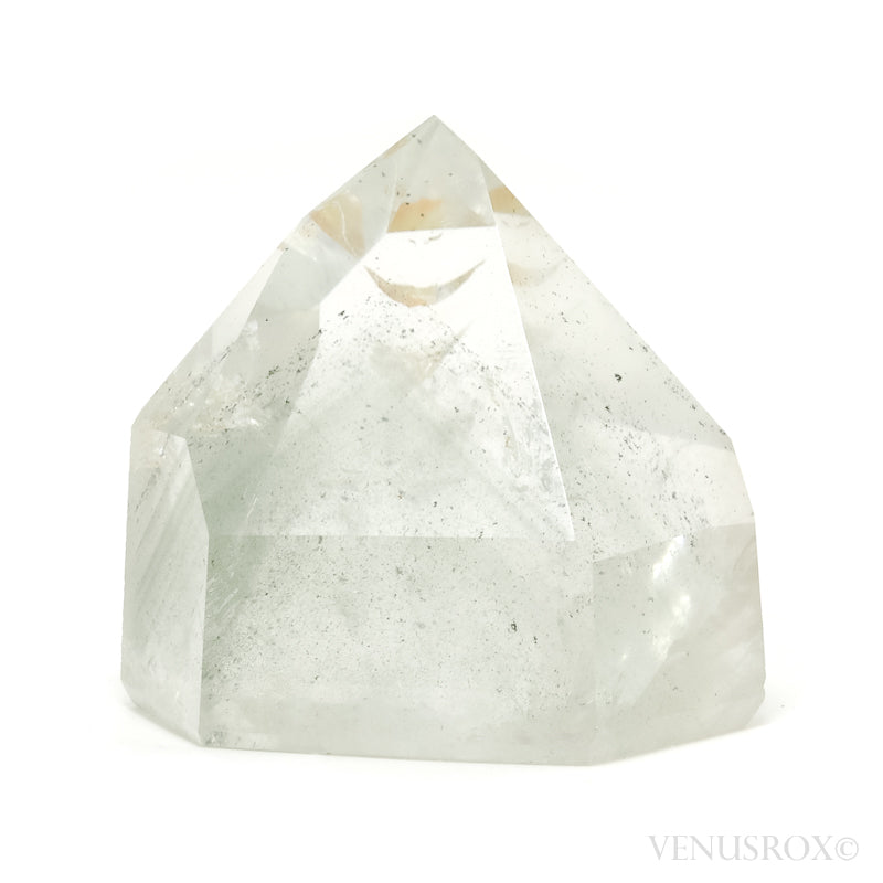 Chlorite Phantom Quartz Polished Point from Brazil | Venusrox
