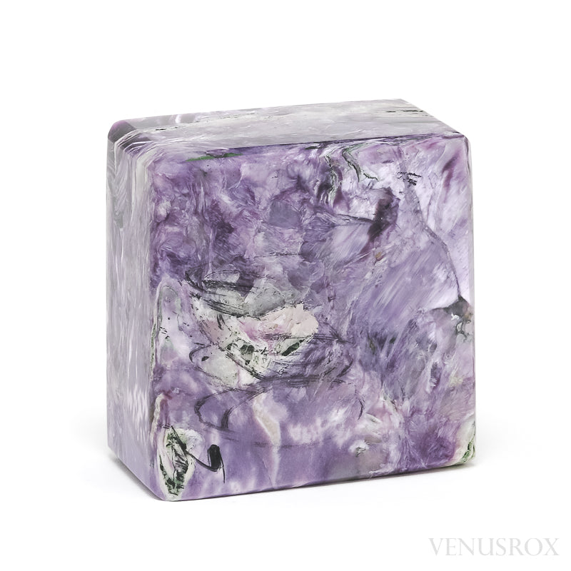 Charoite Polished Crystal from the Sakha Republic, Siberia, Russia | Venusrox