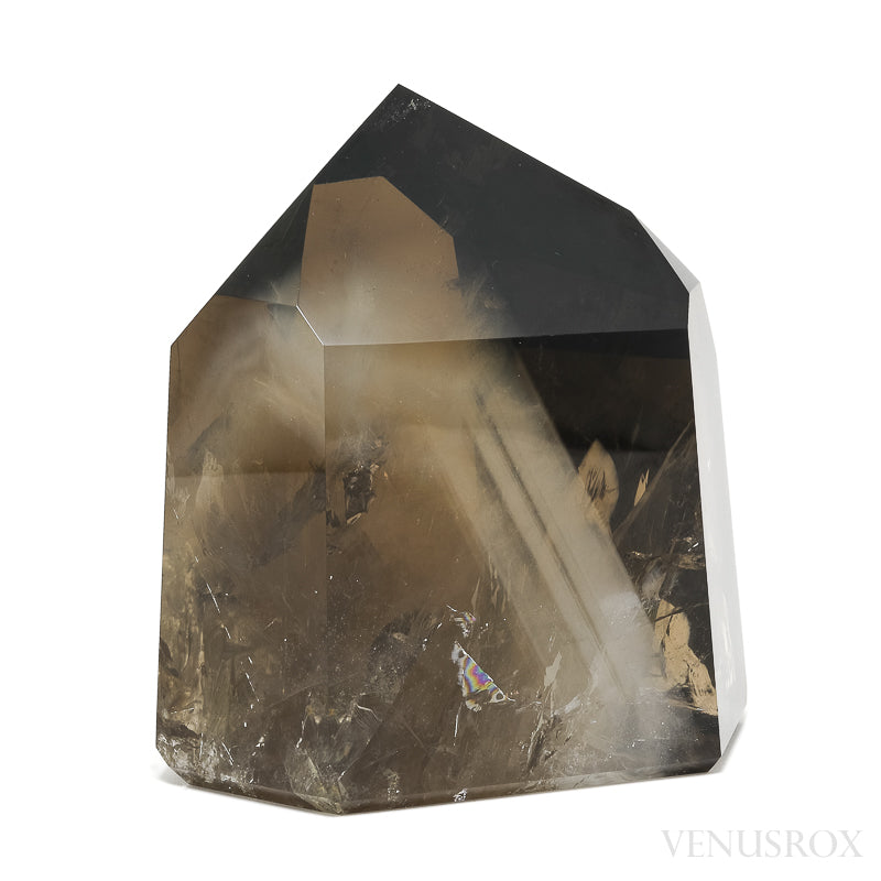 Phantom Smoky Quartz Polished Point from Brazil | Venusrox