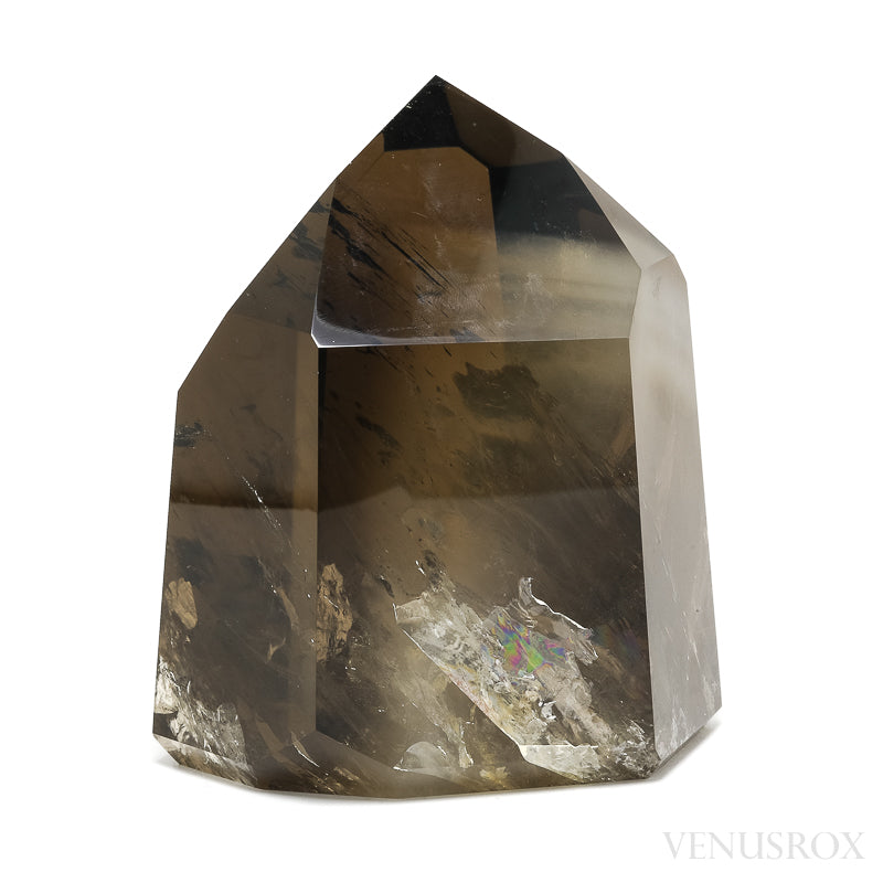 Phantom Smoky Quartz Polished Point from Brazil | Venusrox