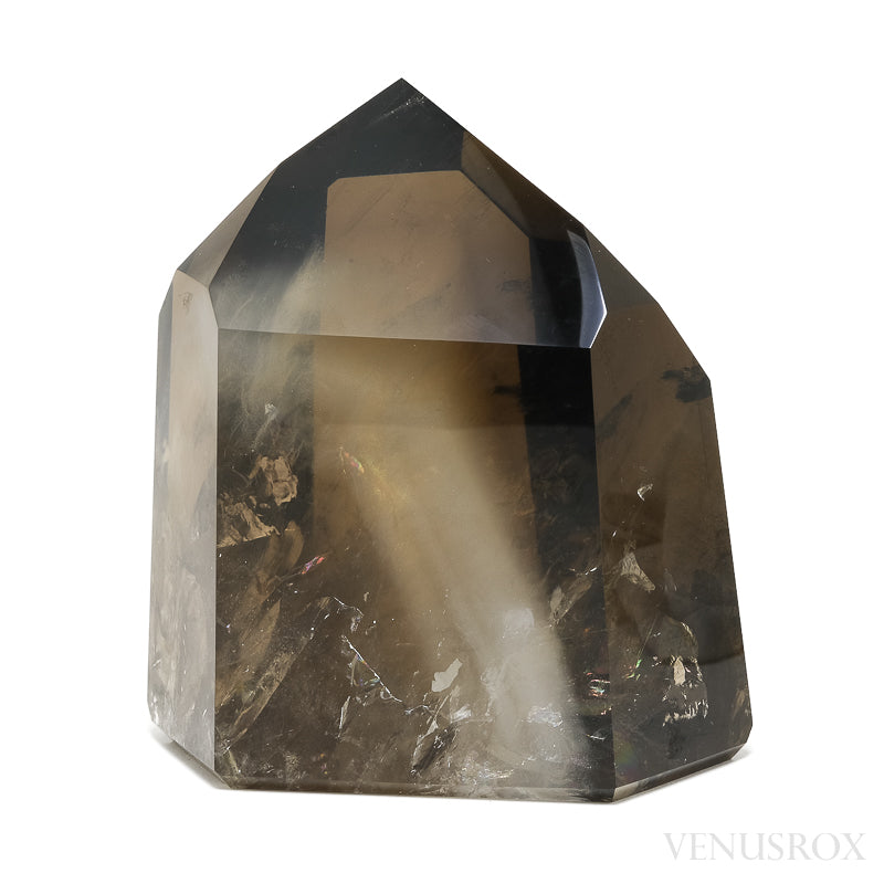 Phantom Smoky Quartz Polished Point from Brazil | Venusrox
