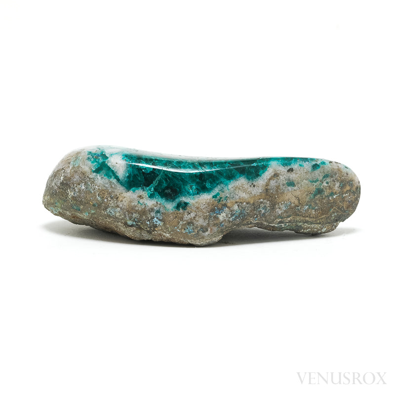 Dioptase with Shattuckite & Matrix Polished/Natural Crystal from the Democratic Republic of Congo | Venusrox