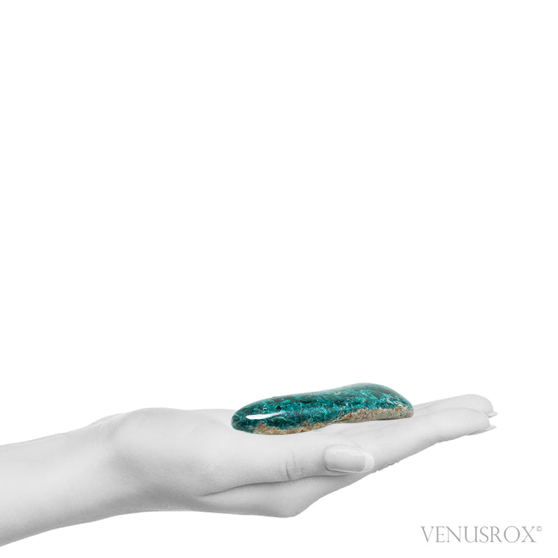 Dioptase & Matrix Polished/Natural Crystal from the Democratic Republic of Congo | Venusrox