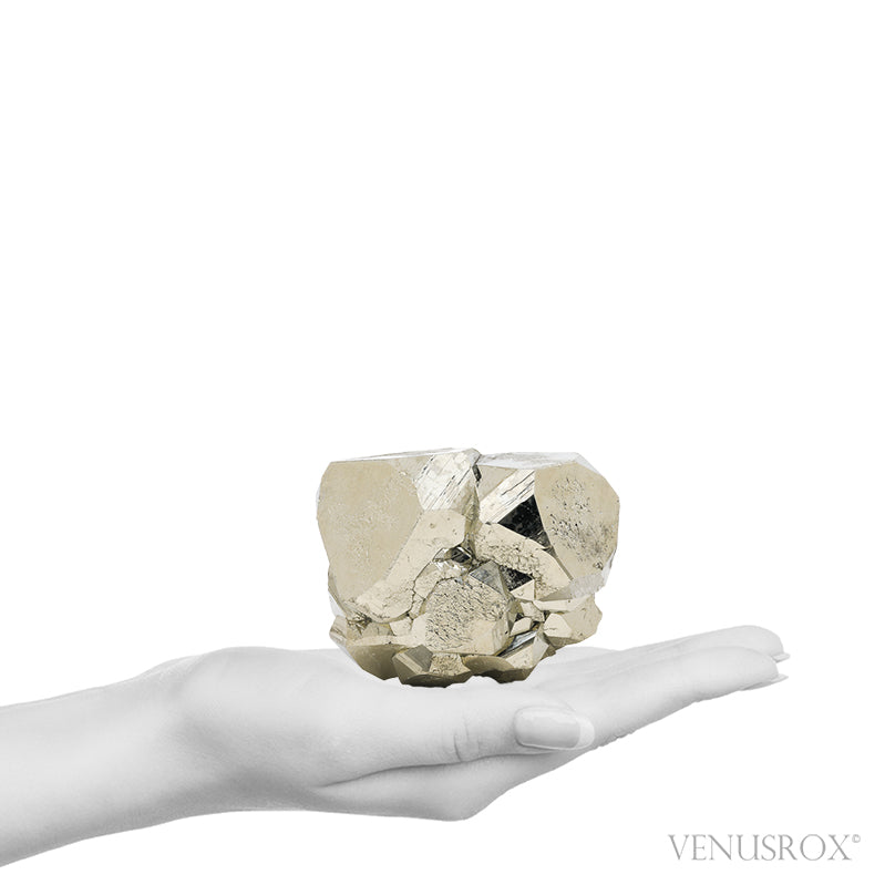 Pyrite Natural Cluster from the Huanzala Mine, Huallanca District, Dos de Mayo Province, Huánuco Department, Peru | Venusrox