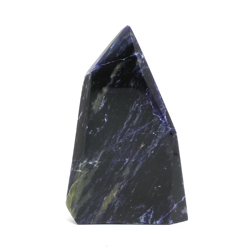 Sodalite Polished Point from Brazil | Venusrox