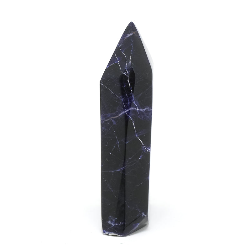 Sodalite Polished Point from Brazil | Venusrox