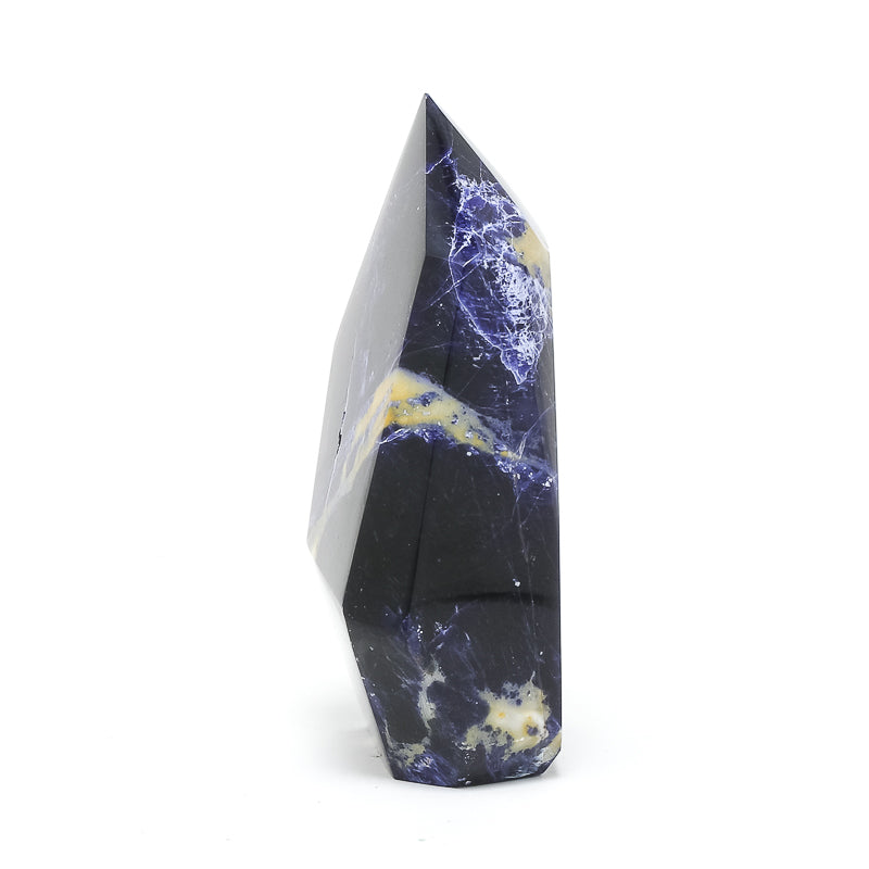 Sodalite Polished Point from Brazil | Venusrox