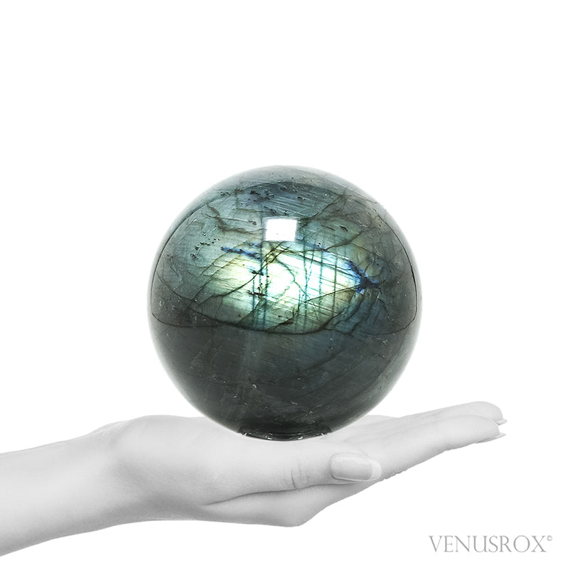 Labradorite Polished Sphere from Madagascar | Venusrox