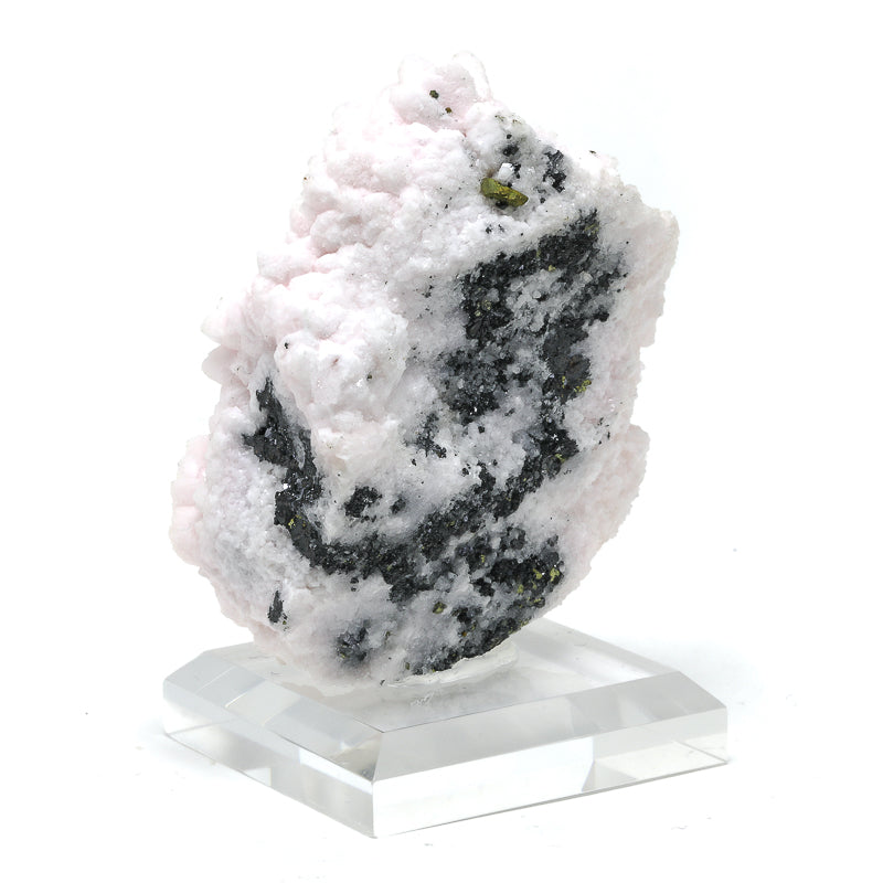 Mangano Calcite with Sphalerite & Chalcopyrite Natural Cluster from Bulgaria | Venusrox