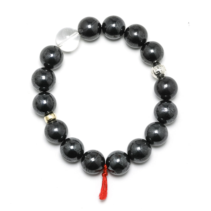 Manganese with Bustamite Bead Bracelet from South Africa | Venusrox