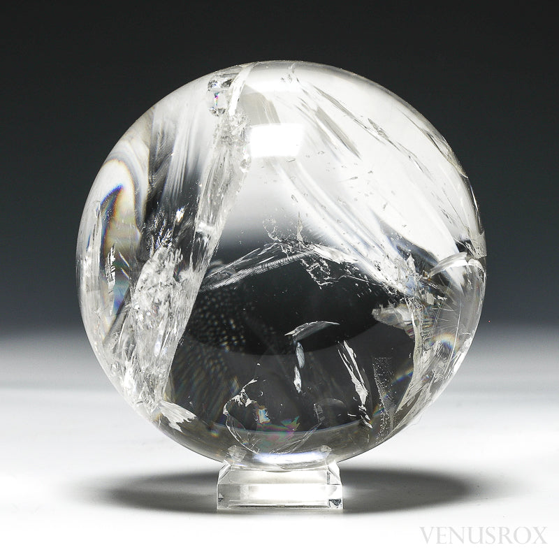 Lemurian Quartz Polished Sphere from Brazil | Venusrox