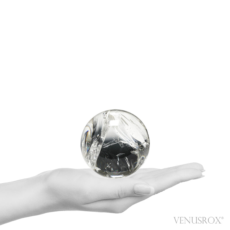 Lemurian Quartz Polished Sphere from Brazil | Venusrox