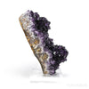 Amethyst with Agate Natural Cluster from Uruguay mounted on a bespoke stand | Venusrox