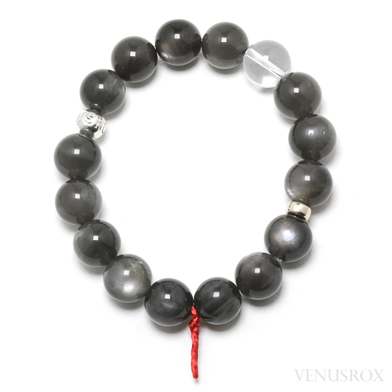 Grey Moonstone Bead Bracelet from India | Venusrox