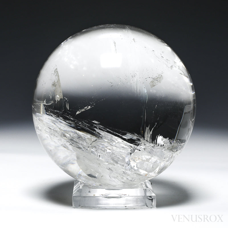 Lemurian Quartz Polished Sphere from Brazil | Venusrox