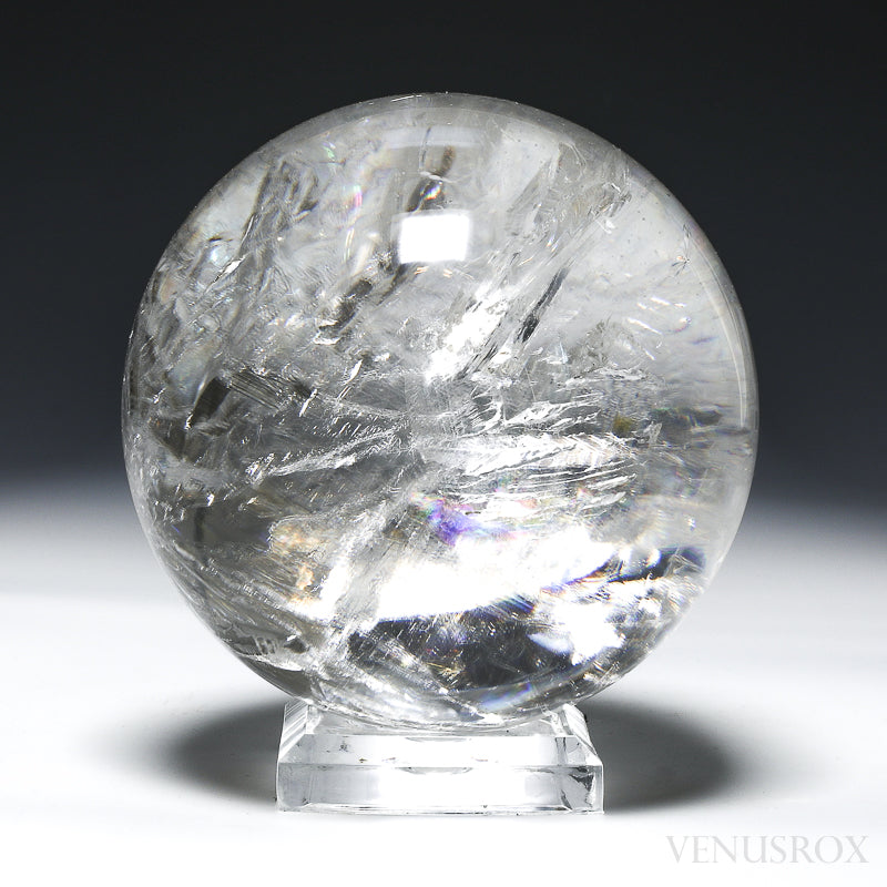 Lemurian Quartz Polished Sphere from Brazil | Venusrox
