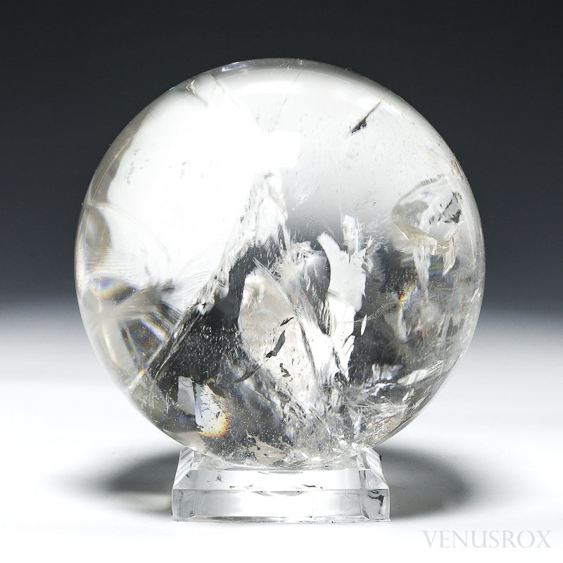 Lemurian Quartz Polished Sphere from Brazil | Venusrox