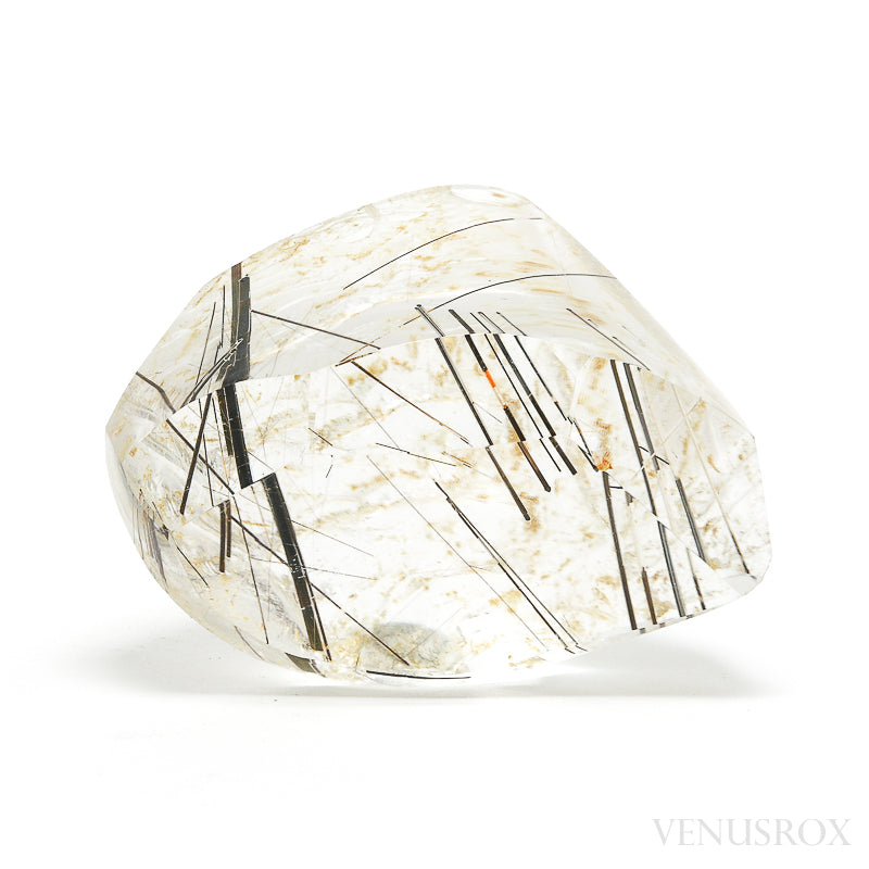 Rutilated Quartz Polished Crystal from Brazil | Venusrox
