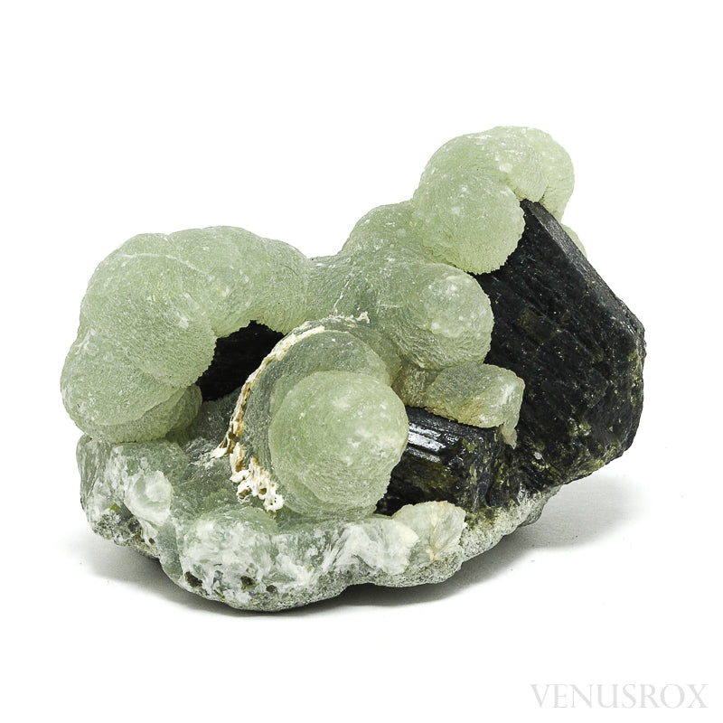 Prehnite with Epidote Natural Specimen from the Kayes Region, Mali, Africa | Venusrox