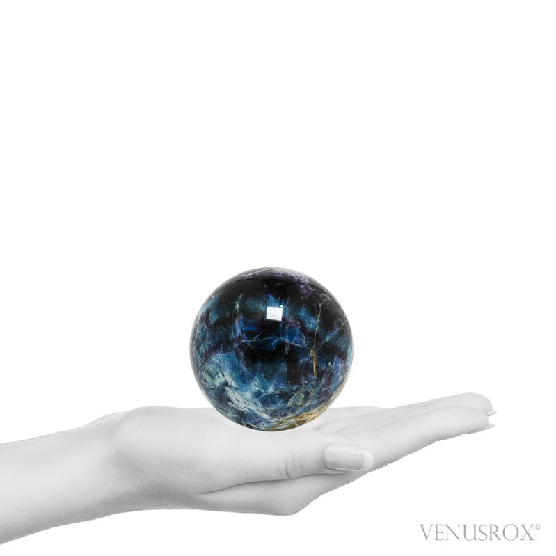 Fluorite Polished Sphere from Russia | Venusrox