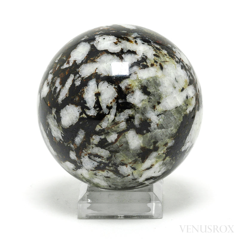 Astrophyllite Polished Sphere from the Kola Peninsula, Russia | Venusrox