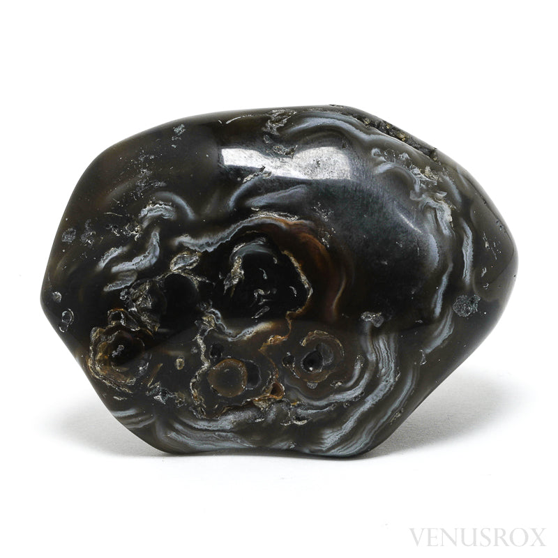 Enhydro Agate Polished Crystal from Brazil | Venusrox