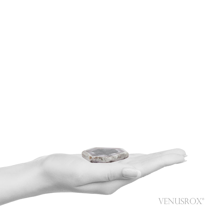 Amethyst Trapiche Polished Crystal from Rondônia, Brazil | Venusrox