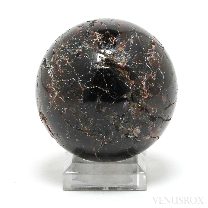 Star Almandine Garnet Polished Sphere from Brazil | Venusrox