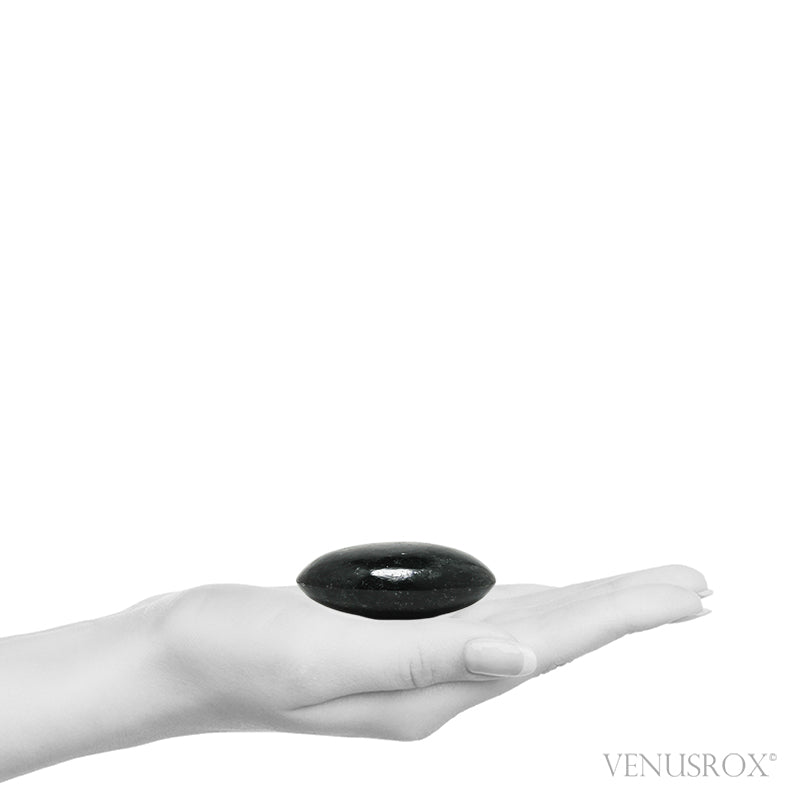 Size Illustration | Coppernite Polished Crystal from India | Venusrox